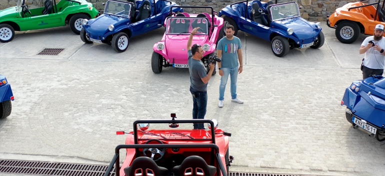 Γύρισμα με τα 8 ελληνικά RCH Buggy...
