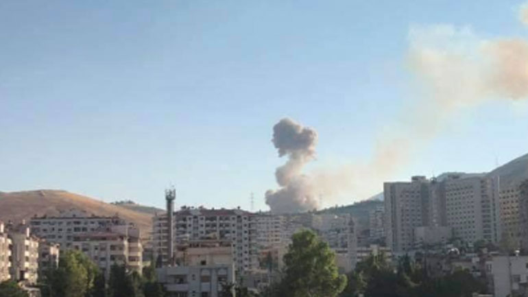 Συρία: Οκτώ τραυματίες από την έκρηξη σε αποθήκη πυρομαχικών στη Δαμασκό