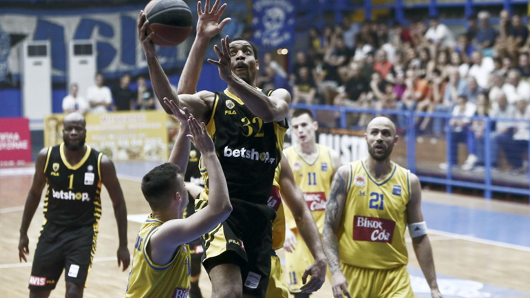 Mπάσκετ: Κατέλαβε την τρίτη θέση η ΑΕΚ, 83-82 το Περιστέρι