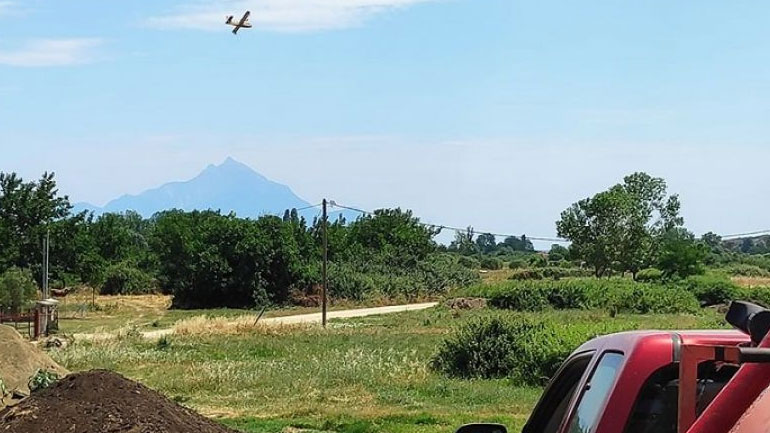 Χαλκιδική: Υπό έλεγχο η φωτιά στο Καλαμίτσι
