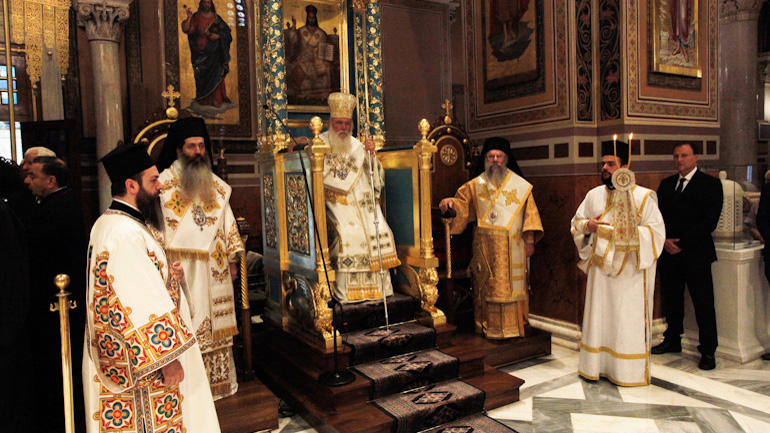 Η Κυριακή της Πεντηκοστής στη Μητρόπολη Αθηνών