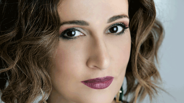 Η Ελένη Πέτα και ο Γιάννης Μαθές στον Κήπο του Μεγάρου