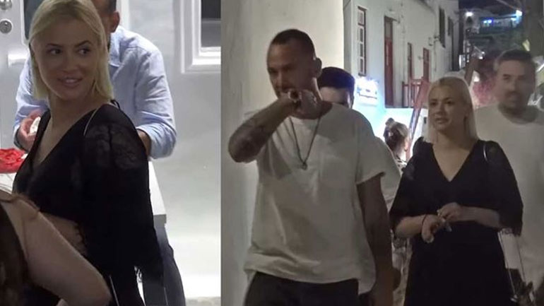 Στη Μύκονο για το τριήμερο του Αγίου Πνεύματος η Λάουρα Νάργες