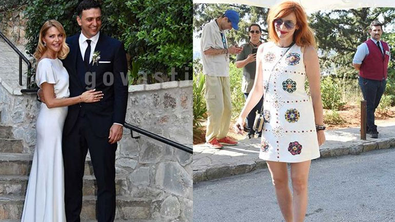 Η Μαρία Κωνσταντάκη έπιασε την ανθοδέσμη της νύφης Τζένης Μπαλατσινού!