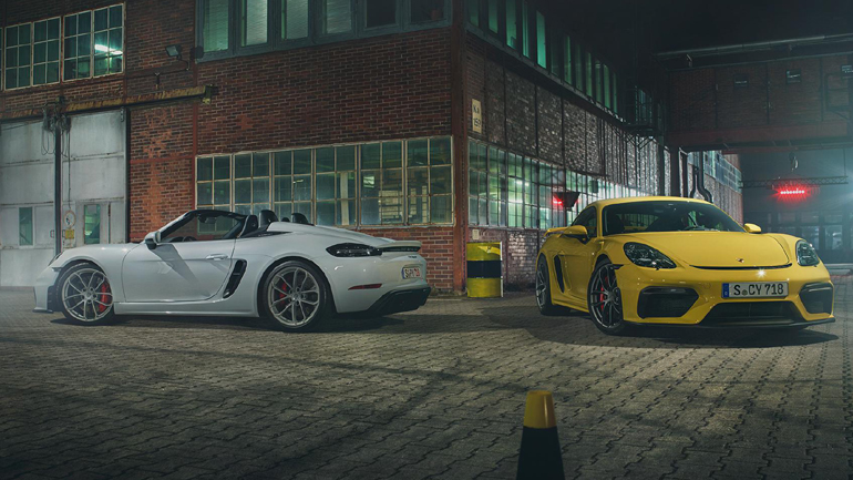 Οι πιο «καυτές» Porsche 718 Cayman GT4 και 718 Spyder