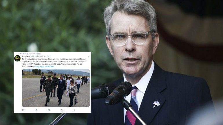 Ο Τζέφρυ Πάιατ με το βλέμμα στη… Ζούγκλα