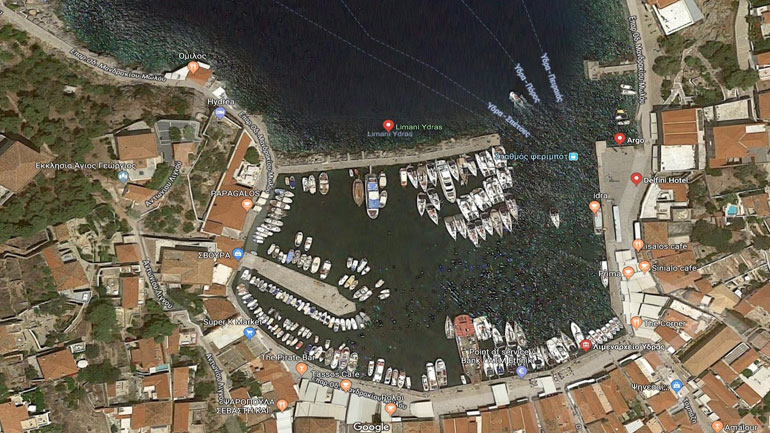 Αναβαθμίζεται το λιμάνι της Ύδρας, με χρηματοδότηση της Περιφέρειας Αττικής