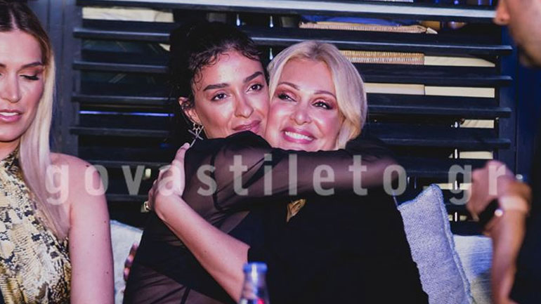 Νατάσα Θεοδωρίδου – Ελένη Φουρέιρα: Διασκέδασαν στον Κωνσταντίνο Αργυρό!