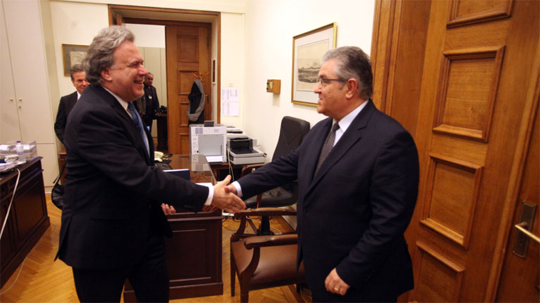 Συνάντηση Δ. Κουτσούμπα – Γ. Κατρούγκαλου