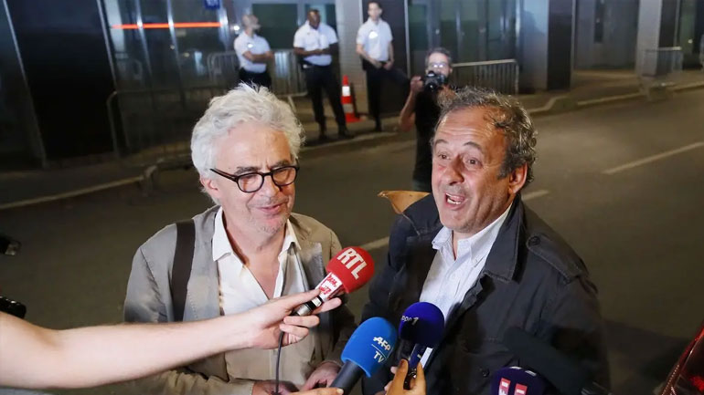 Ελεύθερος αφέθηκε ο Μισέλ Πλατινί