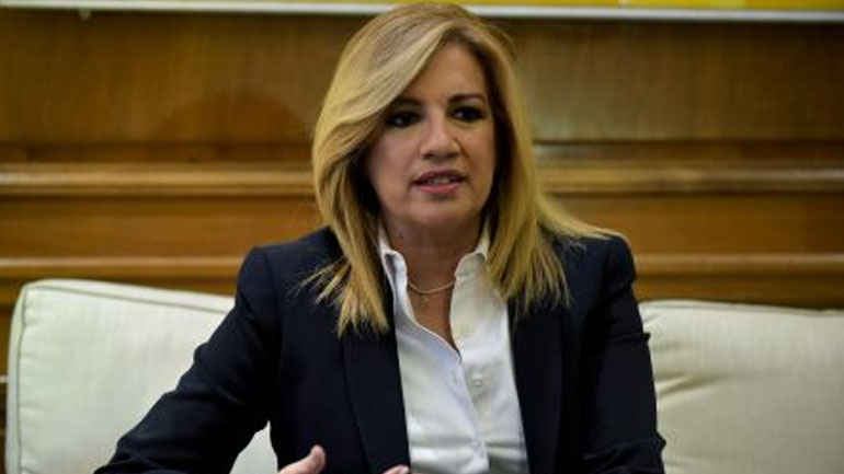 Γεννηματά: «Ο κ. Γιούνκερ αποκάλυψε την αλήθεια για τους Τσίπρα και Μητσοτάκη»