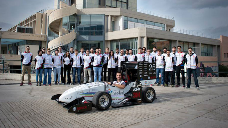 Εντυπωσιακό το μονοθέσιο της φοιτητικής ομάδας Prom Racing NTUA FSAE Team του ΕΜΠ