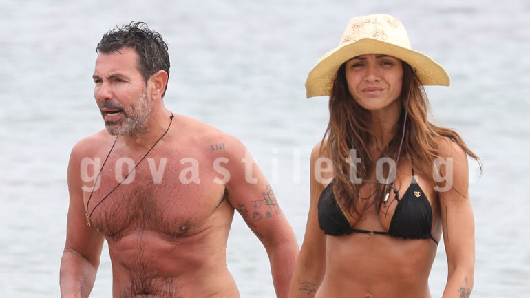 Ιωσήφ Μαρινάκης – Χρύσα Καλπάκη: Full in love στη Μύκονο!