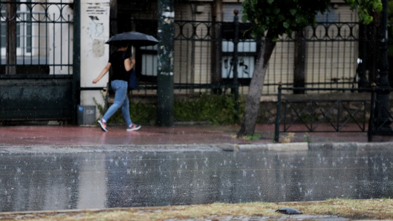 Iσχυρές καταιγίδες με χαλάζι αναμένονται και στην Αττική μετά το μεσημέρι
