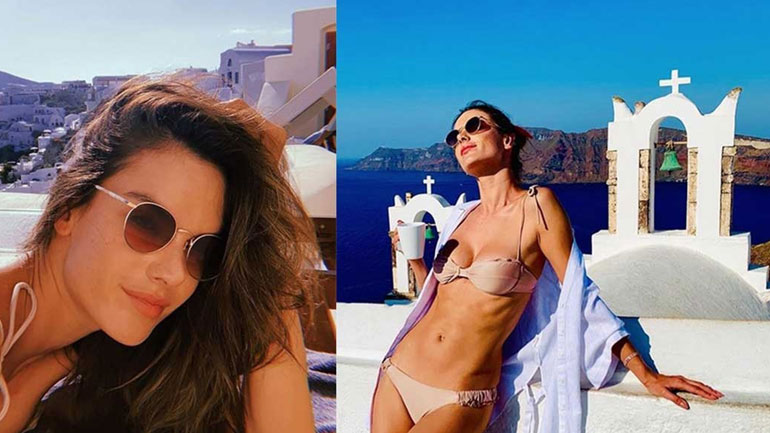 Μαγεμένη από τη Σαντορίνη η Alessandra Ambrosio- Δείτε τις εντυπωσιακές φωτογραφίες που δημοσίευσε