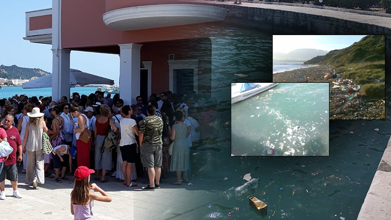 Η Ζάκυνθος “ναυάγησε” στα λύματα