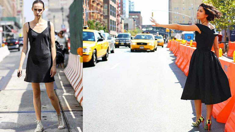 Πώς να φορέσετε το μαύρο χρώμα το καλοκαίρι όπως τα κορίτσια της μόδας!