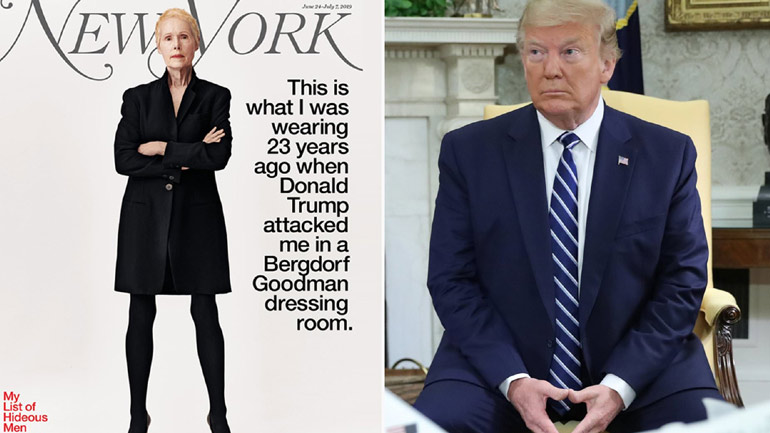ΗΠΑ: Αρθρογράφος του Elle υποστηρίζει ότι ο Τραμπ τη βίασε πριν από 25 χρόνια