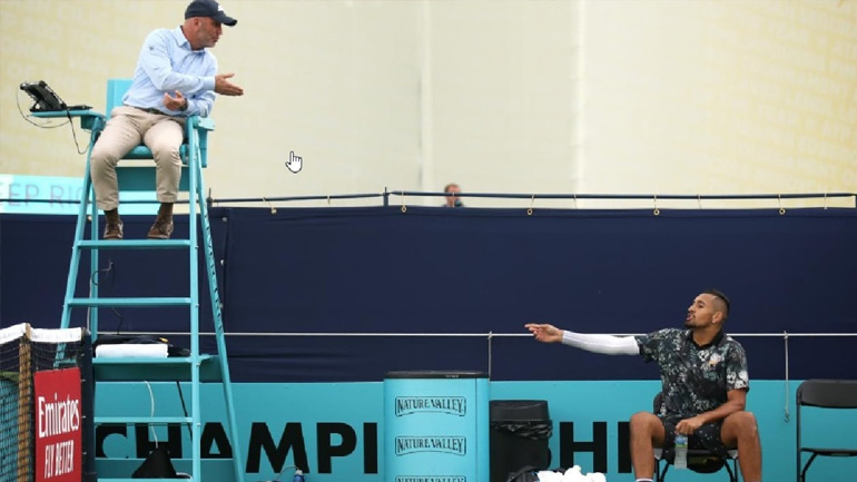 Τένις: Πρόστιμο 17.500 δολαρίων στον Κύργιο