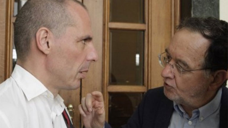 Επίθεση Π. Λαφαζάνη σε Γ. Βαρουφάκη