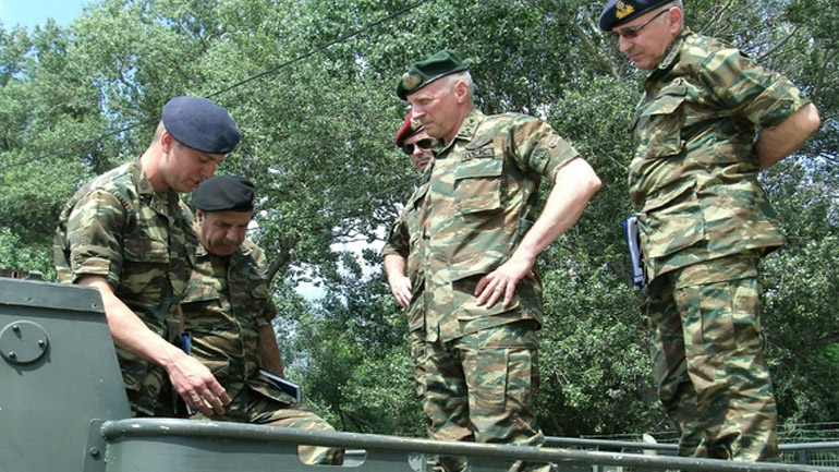 Επίσκεψη Γενικού Επιθεωρητή Στρατού στη νήσο Ρόδο