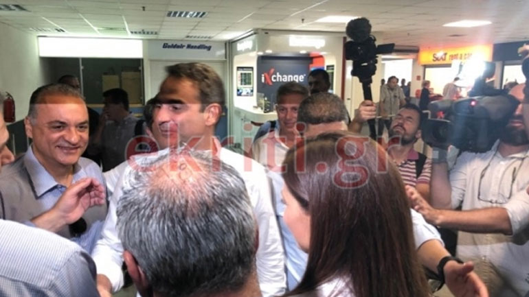 Στο Ηράκλειο ο Κυριάκος Μητσοτάκης