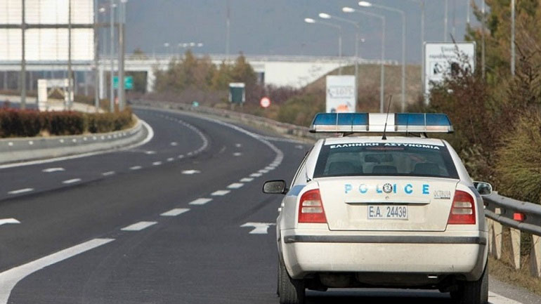 Αναποδογύρισε νταλίκα στο 309ο χιλιόμετρο της Εθνικής Οδού