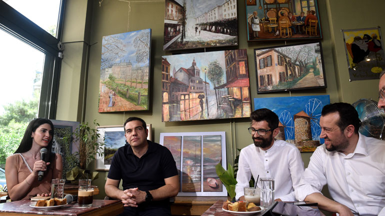 Συνάντηση Τσίπρα με νέους επιστήμονες και εκπροσώπους startups