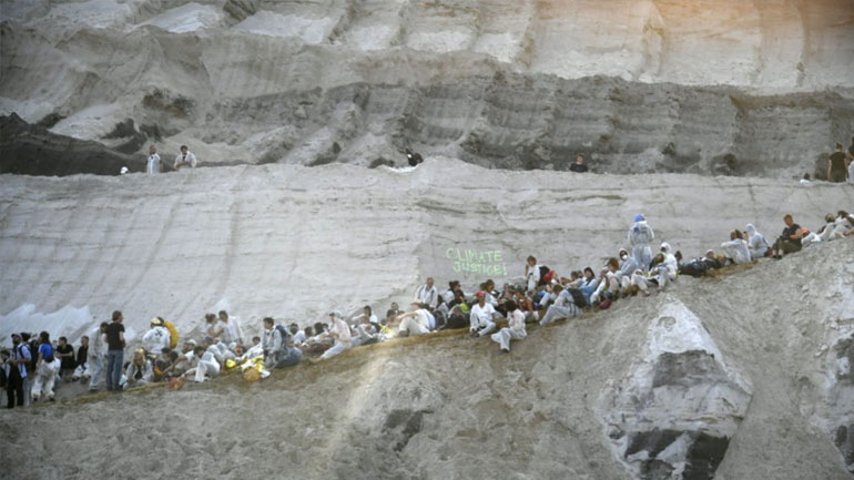 Γερμανία: Οικολόγοι ακτιβιστές κατέλαβαν ανθρακωρυχείο
