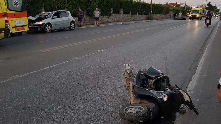 Δύο νεκροί σε τροχαίο δυστύχημα στα Χανιά