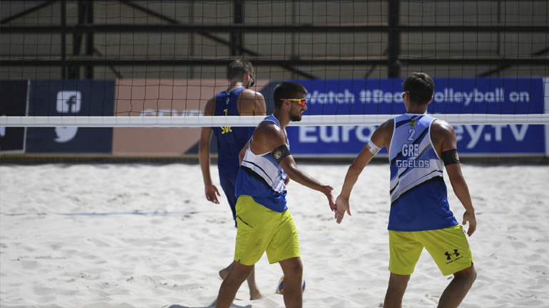 Αποκλεισμός για τις Εθνικές ομάδες μπιτς βόλεϊ ανδρών