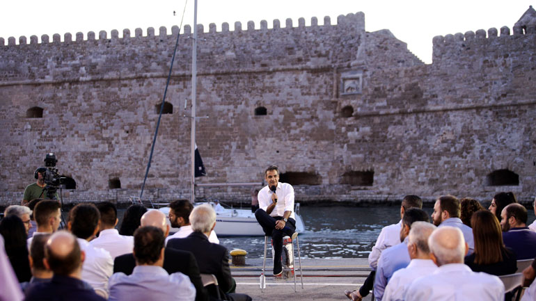 Κ. Μητσοτάκης:  «Δεν υψώνουμε τείχη, χτίζουμε γέφυρες με όλους»