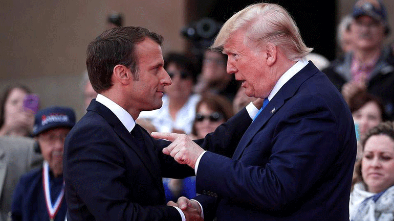 Μακρόν και Τραμπ θα συζητήσουν το θέμα του Ιράν στο περιθώριο της Συνόδου των G20