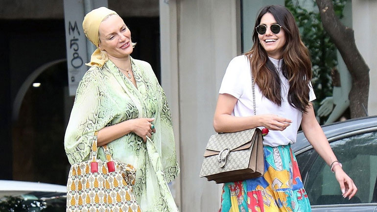 Έλενα Χριστοπούλου & Ηλιάνα Παπαγεωργίου: Βόλτα στο Κολωνάκι για τις δύο φίλες!