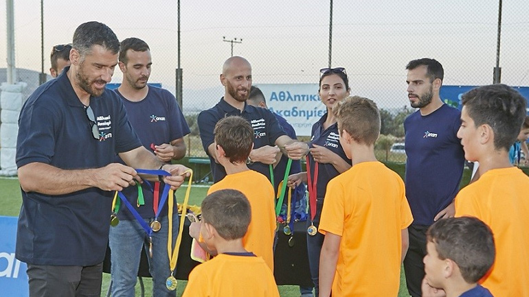 Βραβεύσεις των ομάδων που συμμετείχαν στο Τουρνουά Αξιών