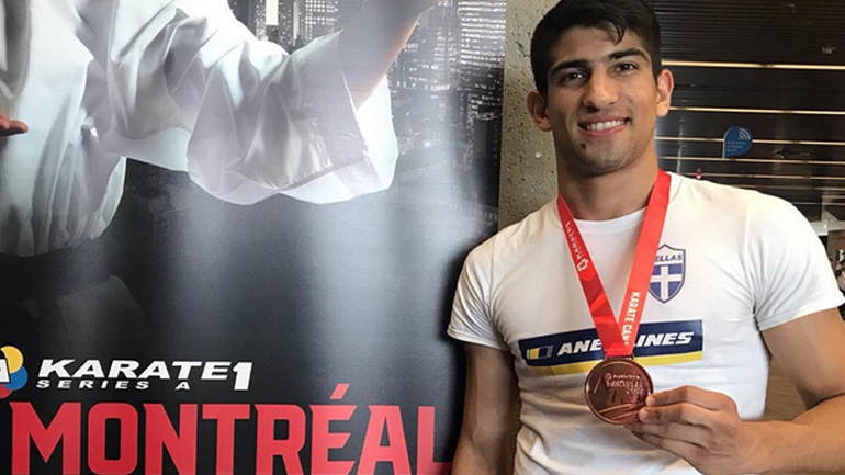 Καράτε: «Χάλκινος» ο Διονύσης Ξένος στο Κ1 του Μόντρεαλ
