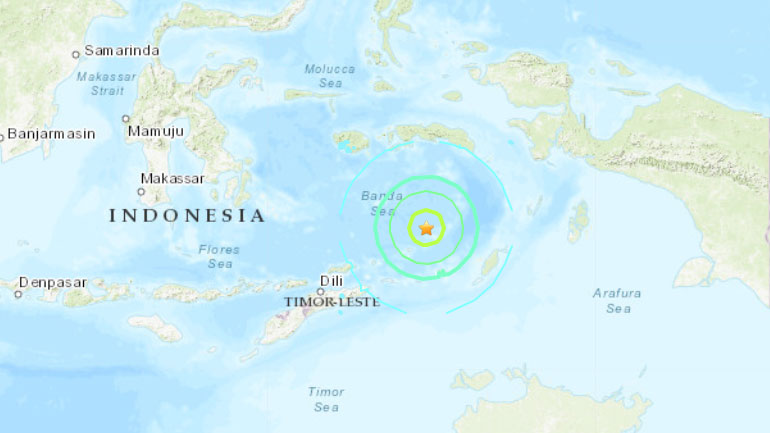 Ινδονησία: Ισχυρή σεισμική δόνηση 7,5 βαθμών στα νησιά Τανιμπάρ
