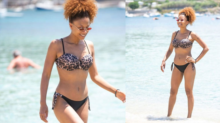 Shaya: Κολάζει το νησί των ανέμων με το καλλίγραμμο κορμί της!