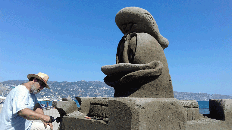 Γλυπτά στην άμμο – Το μοναδικό στην Ελλάδα φεστιβάλ επαγγελματικής γλυπτικής στην άμμο