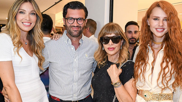 Λαμπερές παρουσίες στα εγκαίνια Philipp Plein Boutique στη Μύκονο