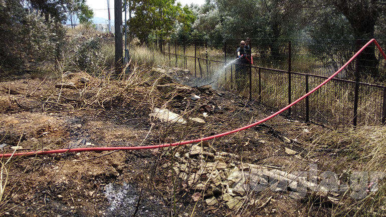 Μαρούσι: Φωτιά σε οικόπεδο κοντά στο ΟΑΚΑ