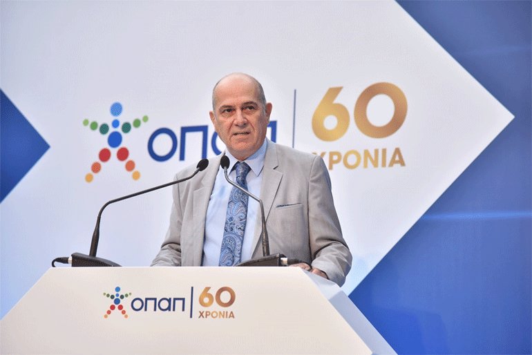 Ο Α’ Αντιπρόεδρος του ΟΠΑΠ, Σπύρος Φωκάς