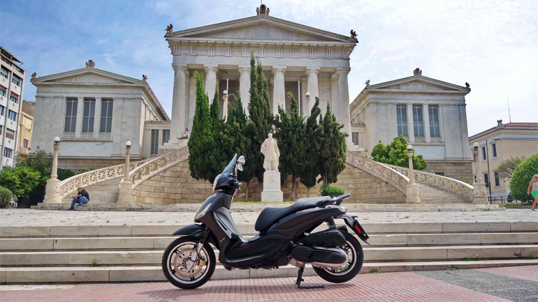 Piaggio Beverly 350 Police: Έναρξη δοκιμής μακράς διαρκείας