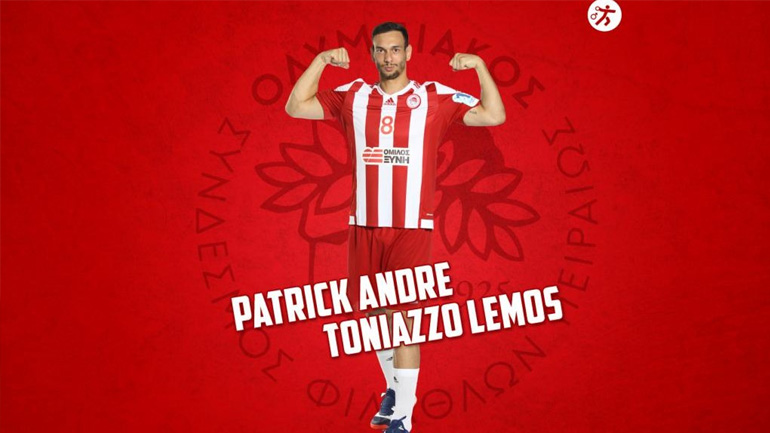 Χάντμπολ: Ανανέωσε με τον Ολυμπιακό ο Λέμος