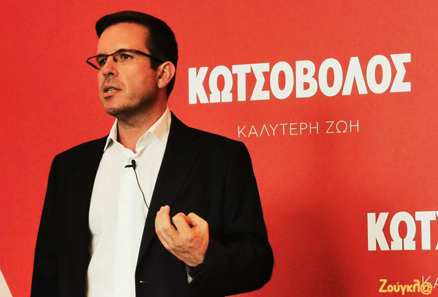 O αντιπρόεδρος και διευθύνων σύμβουλος της Κωτσόβολος, Γιάννης Βασιλάκος.