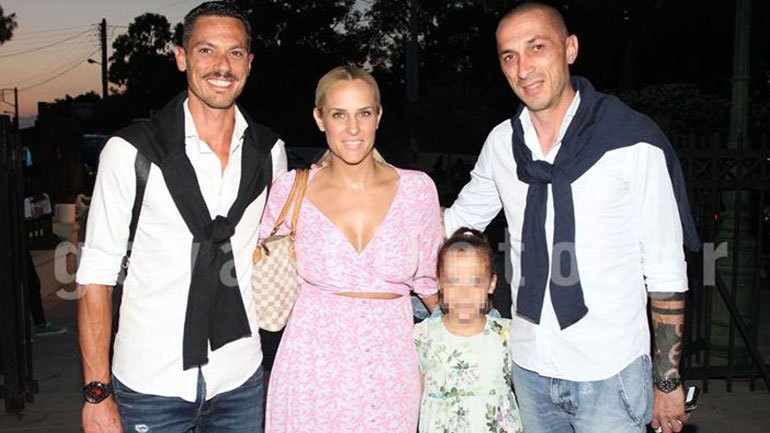 Έλενα Ασημακοπούλου – Μπρούνο Τσιρίλο: Στο θέατρο με την κόρη τους Μαρία Ροζάρια