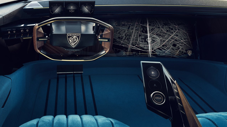 Το Peugeot e-Legend διαθέτει 16 οθόνες!