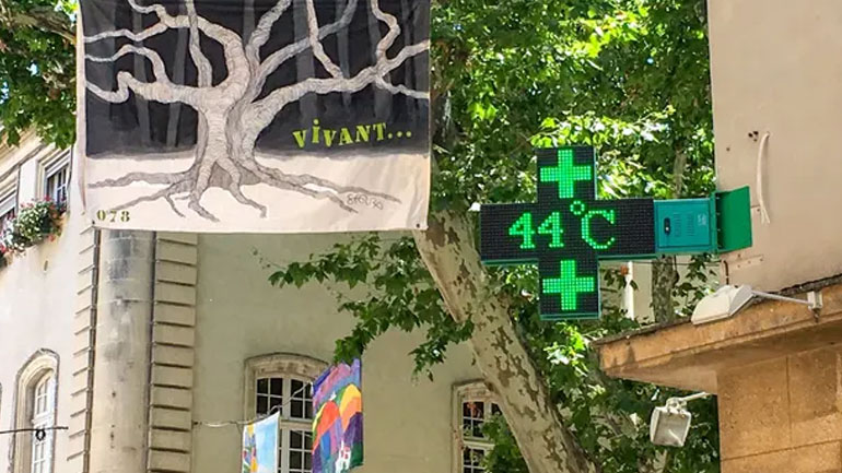 Γαλλία: Καταρρίφθηκε το απόλυτο ρεκόρ υψηλής θερμοκρασίας – 44,3 βαθμοί Κελσίου στο Καρπαντρά
