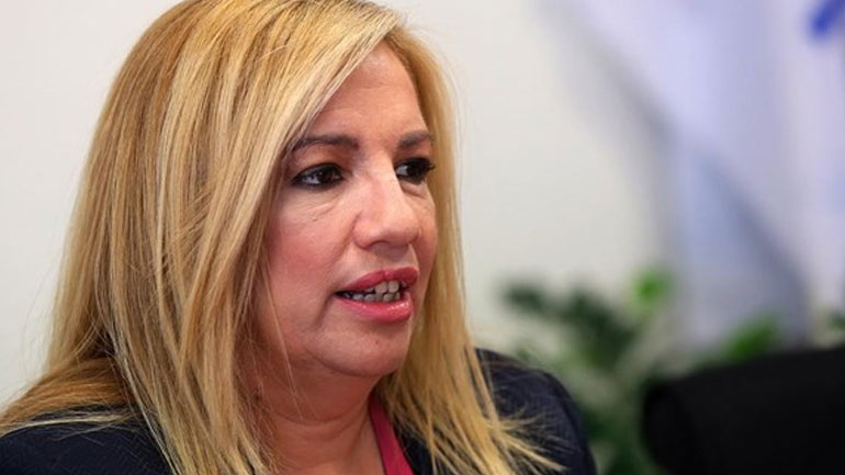 Φ. Γεννηματά: «Ο κ. Μητσοτάκης εκβιάζει ωμά τον ελληνικό λαό»