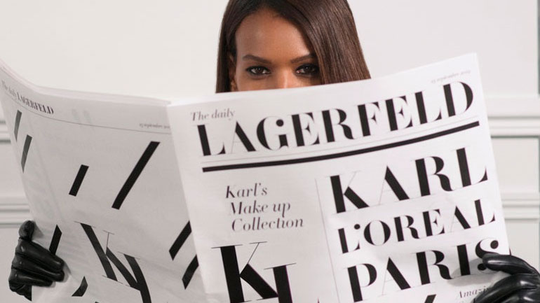 Η νέα συλλογή της L’Oréal Paris με την υπογραφή του Karl Lagerfeld